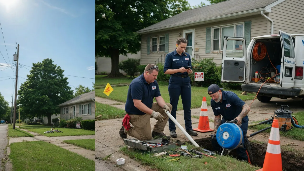 Sewer Line Repair in North Royalton, OH near me